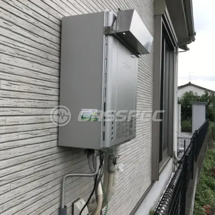 施工後の給湯器（ノーリツ GT-C2062AWX BL）