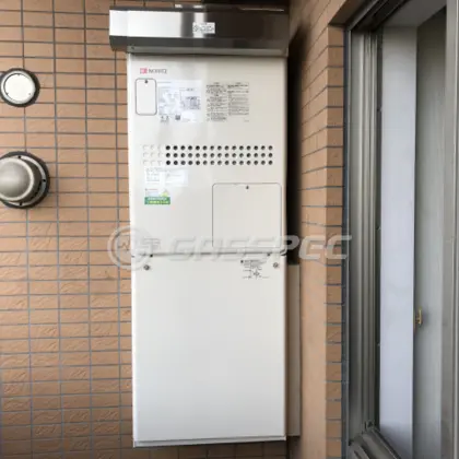 施工後の暖房熱源機（ノーリツ GTH-2444AWX3H-1 BL）