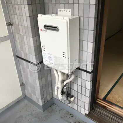 施工後の給湯器（ノーリツ GQ-1639WS-1 BL）