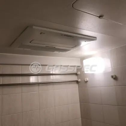 施工後の浴室乾燥機（ノーリツ BDV-4104AUKNC-J3-BL）