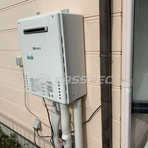 交換後の給湯器（ノーリツ GT-2060SAWX-1 BL）