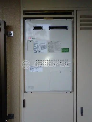 施工後の暖房熱源機（ノーリツ GTH-2444AWX3H-1 BL）