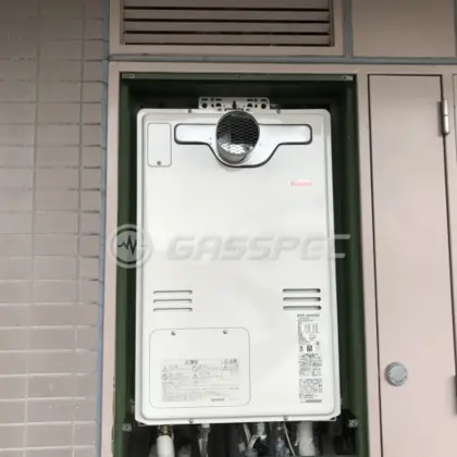 施工後の暖房熱源機（リンナイ RUFH-A2400SAT）