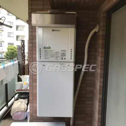 施工後の給湯器（ノーリツ GT-2460SAWX-1 BL）