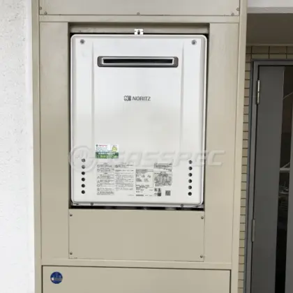 施工後の給湯器（ノーリツ GT-2460SAWX-1 BL）