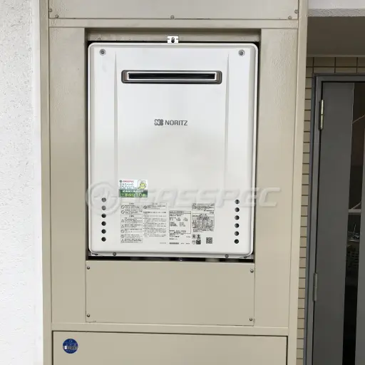 交換後の給湯器（ノーリツ GT-2460SAWX-1 BL）