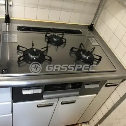 施工後のビルトインガスコンロ（ノーリツ N3WQ7RWASKSI）