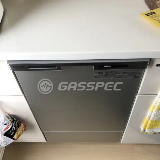 交換後のビルトイン食洗機（パナソニック NP-45MC6T）