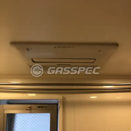 施工後の浴室乾燥機（ノーリツ BDV-4104AUKNC-J3-BL）