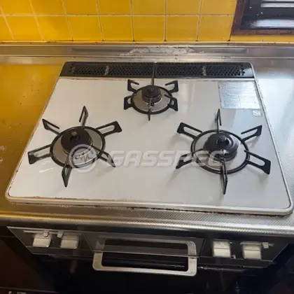 施工前のビルトインガスコンロ（RS38W7K12R）
