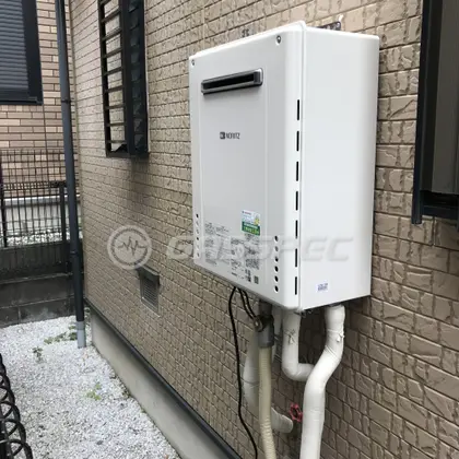 施工後の給湯器（ノーリツ GT-2060SAWX-1 BL）