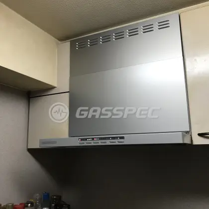 施工後のレンジフード（ノーリツ OGR-REC-AP601(LSV/RSV)）