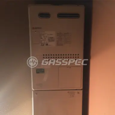 施工後の暖房熱源機（ノーリツ GTH-2444SAWX3H-1 BL）
