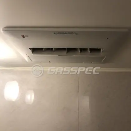 施工後の浴室乾燥機（ノーリツ BDV-4104AUKNC-J3-BL）
