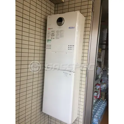 施工後の暖房熱源機（ノーリツ GTH-C2450SAW3H-1 BL）