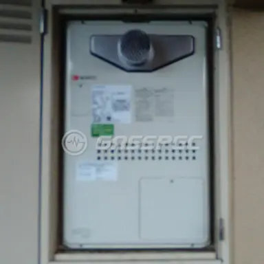 施工後の暖房熱源機（ノーリツ GTH-2444AWX3H-T-1 BL）