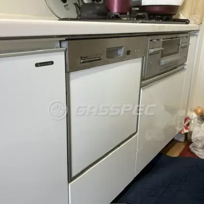 施工前のビルトイン食洗機（RKW-402G-ST）