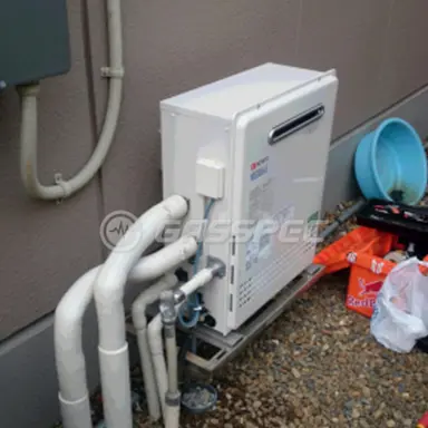 施工後の給湯器（ノーリツ GT-C2452ARX-2 BL）