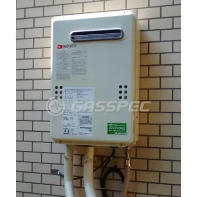 施工後の給湯器（ノーリツ GQ-2039WS）