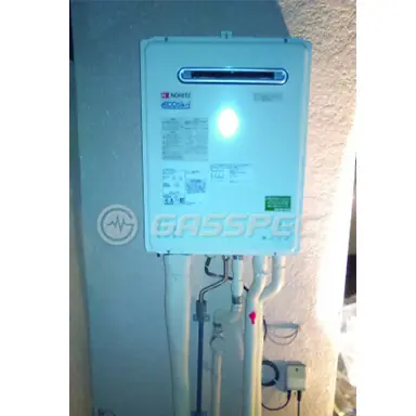 交換後の給湯器（ノーリツ GT-C2052SAWX-2 BL）