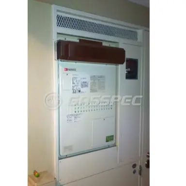 施工後の暖房熱源機（ノーリツ GTH-2444AWX3H-1 BL）