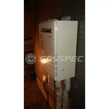 交換後の給湯器（ノーリツ GT-C2452SAWX-2 BL）