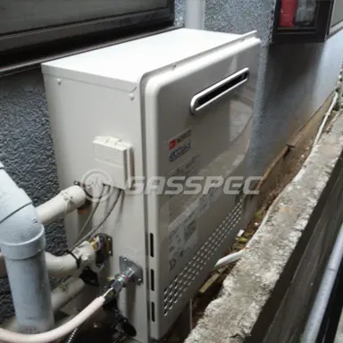 施工後の給湯器（ノーリツ GT-C2452ARX-2 BL）