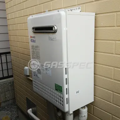 施工後の給湯器（ノーリツ GT-C2452SAWX-2 BL）