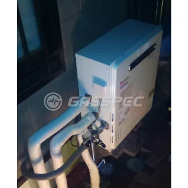 交換後の給湯器（ノーリツ GT-C2452SARX-2 BL）
