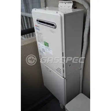 施工後の給湯器（ノーリツ GT-C2452AWX-2 BL）