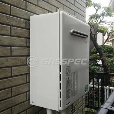 施工後の給湯器（リンナイ RUF-A2405SAW）