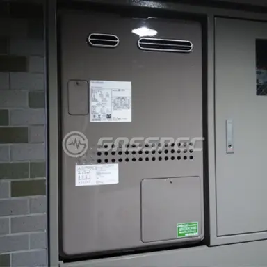 施工後の暖房熱源機（ノーリツ GTH-2444AWX3H-1 BL）
