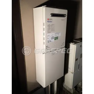 交換後の給湯器（ノーリツ GT-C2452SAWX-2 BL）