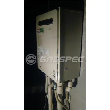 施工後の給湯器（ノーリツ GT-C2452SAWX-2 BL）