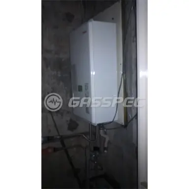 施工後の給湯器（リンナイ RUX-V1615SFFBA-E）