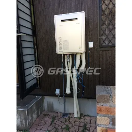 施工後の給湯器（リンナイ RUF-E2405SAW(A)）
