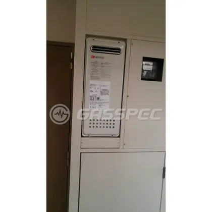 施工後の給湯器（ノーリツ GT-2053AWX-2 BL）