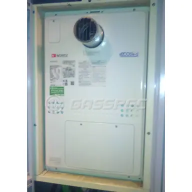 施工後の暖房熱源機（ノーリツ GTH-CV2450AW3H-T BL）