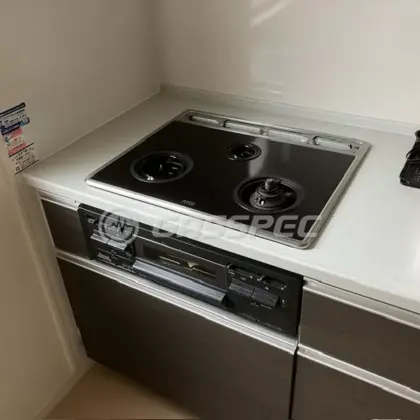 施工前のビルトインガスコンロ（RBG-N31A9GS1M）