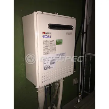 施工後の給湯器（ノーリツ GT-C2452AWX-2 BL）