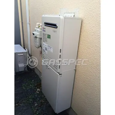 施工後の給湯器（ノーリツ GT-C2452AWX-2 BL）