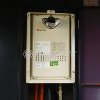 交換後の給湯器（ノーリツ GQ-1627AWX-T-DX BL）