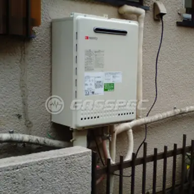 施工後の給湯器（ノーリツ GT-1650SAWX-2 BL）