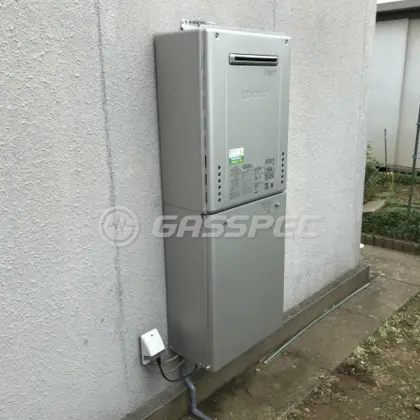 施工後の給湯器（ノーリツ GT-C2462AWX BL）