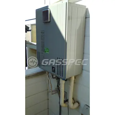 施工後の給湯器（パーパス GX-H2400AW）