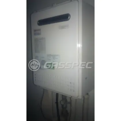 施工後の給湯器（ノーリツ GT-C2452AWX-2 BL）