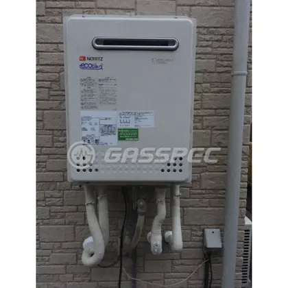 施工後の給湯器（ノーリツ GT-C2452SAWX-2 BL）