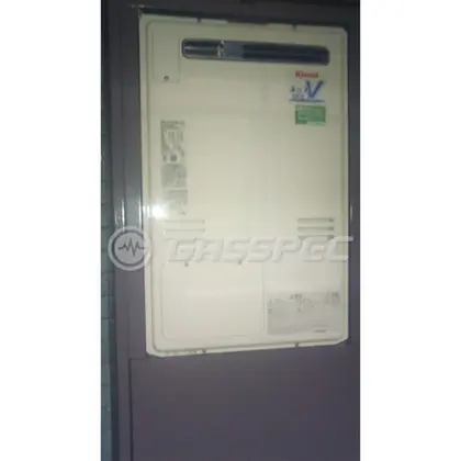 施工後の暖房熱源機（リンナイ RUFH-V2403SAW2-3(B)）