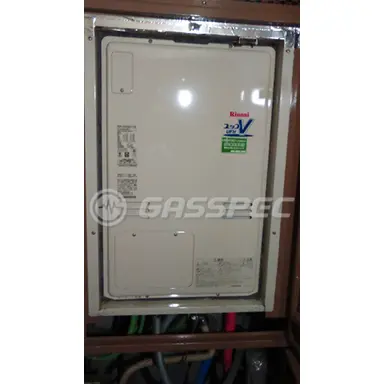 施工後の暖房熱源機（リンナイ RUFH-V2403AU2-3(B)）