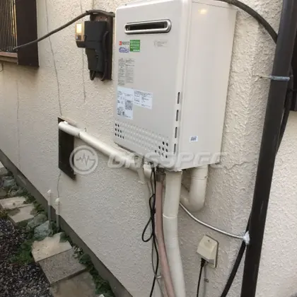 施工後の給湯器（ノーリツ GT-C2452AWX-2 BL）